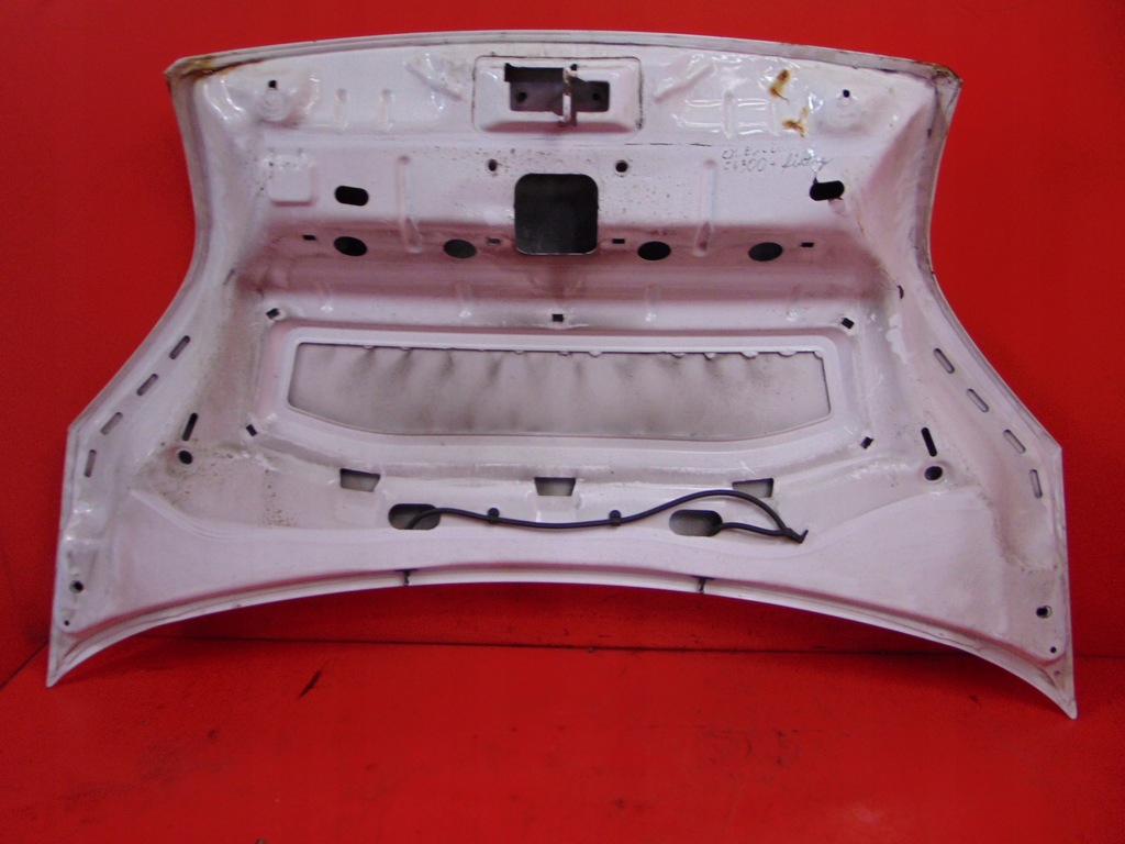 фото №9, Peugeot bipper капот кришка двигуна білий