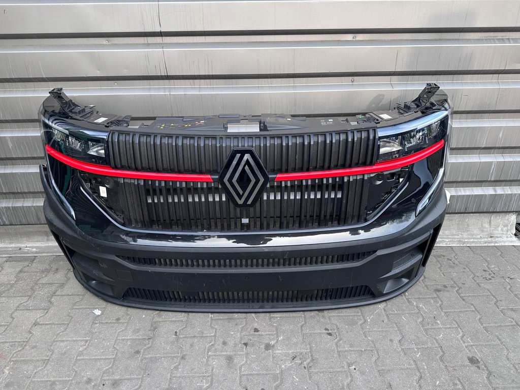 фото №1, Бампер перед решётка радиатора лампы renault master iv 4 2025- набор