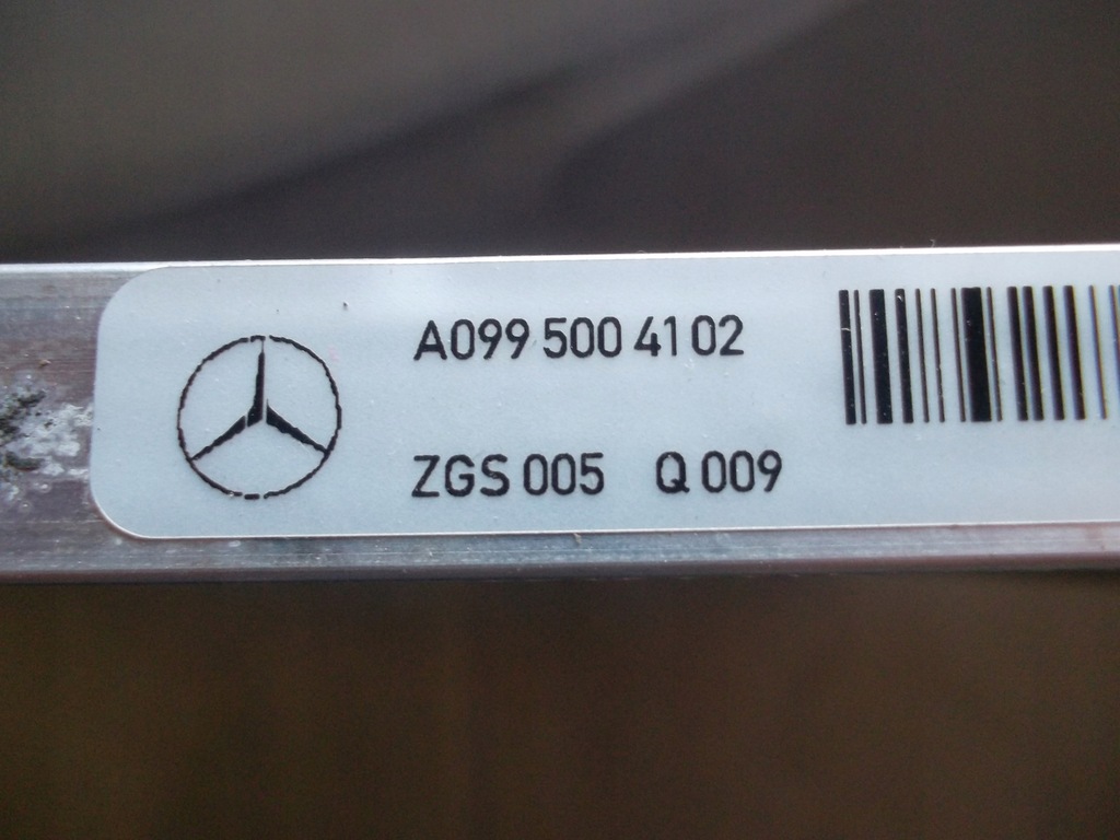 фото №7, Mercedes w206 w214 w223 w232 w236 w254 a0995004102 радиатор кондиционера