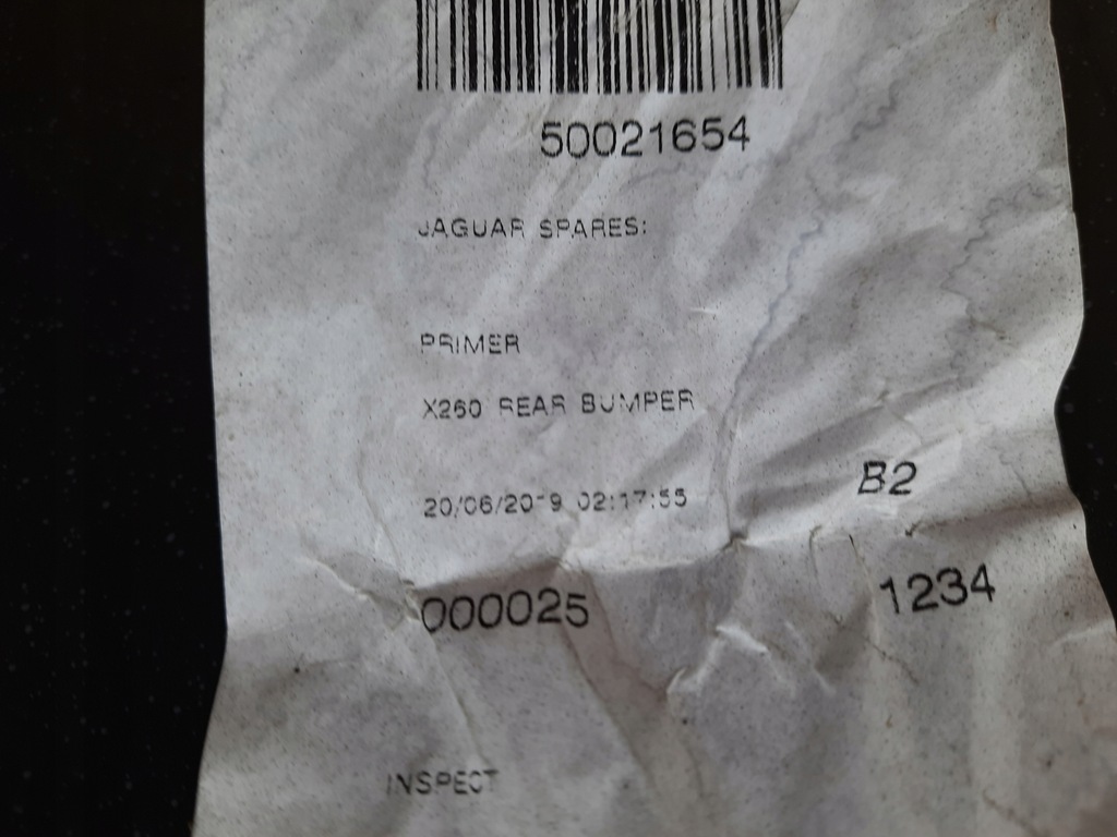 фото №13, Jaguar xf kombi x260 15- бампер задній oryg!