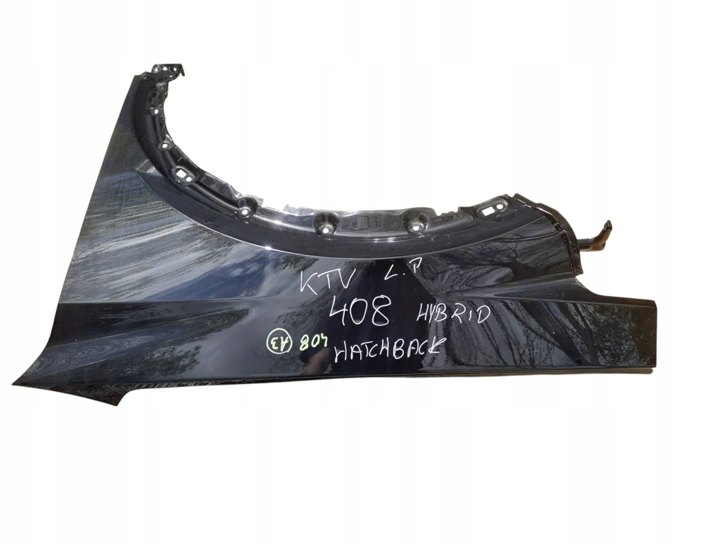 фото №9, Peugeot 408 ii p54 ktv бампер перед капот крыло лампа правый левый перед