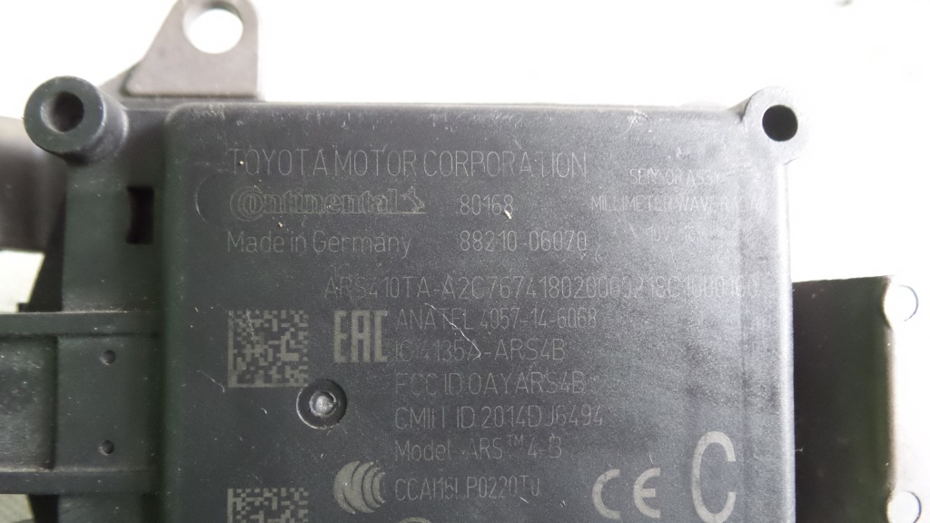 фото №3, Toyota camry viii 17- радар круїз-контроль асистент відстані acc 88210-06070