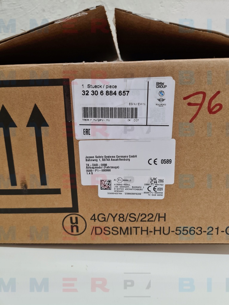 фото №8, X5 e70 подушка повітряна водія bmw 32306884657