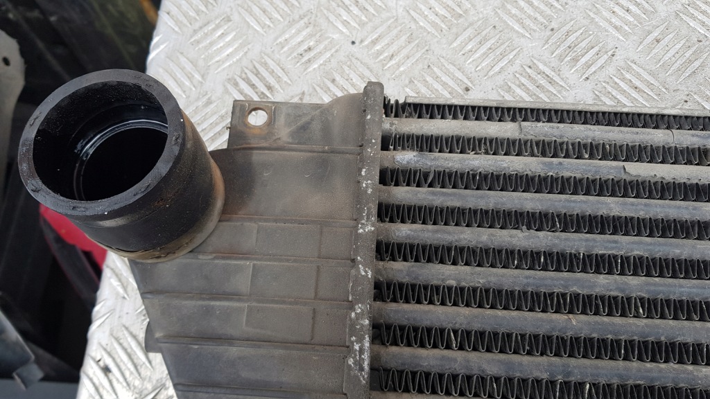 фото №11, Mercedes w163 ml радиатор интеркулер 2.7 cdi