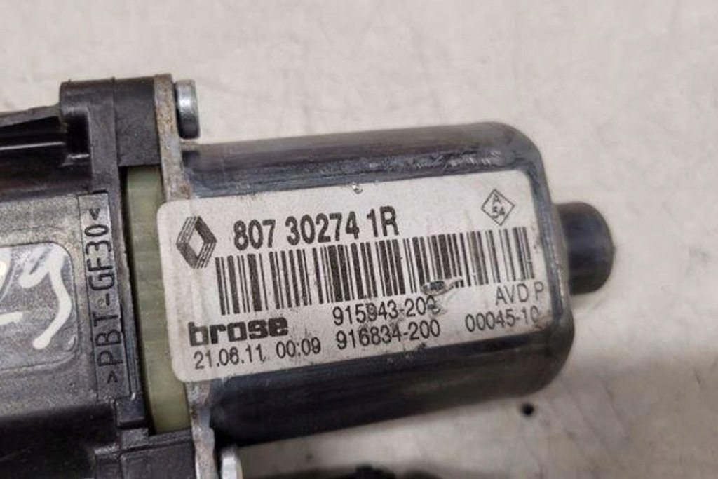 фото №1, Моторчик стекло передних левых дверь renault grand scénic iii jz0/1_