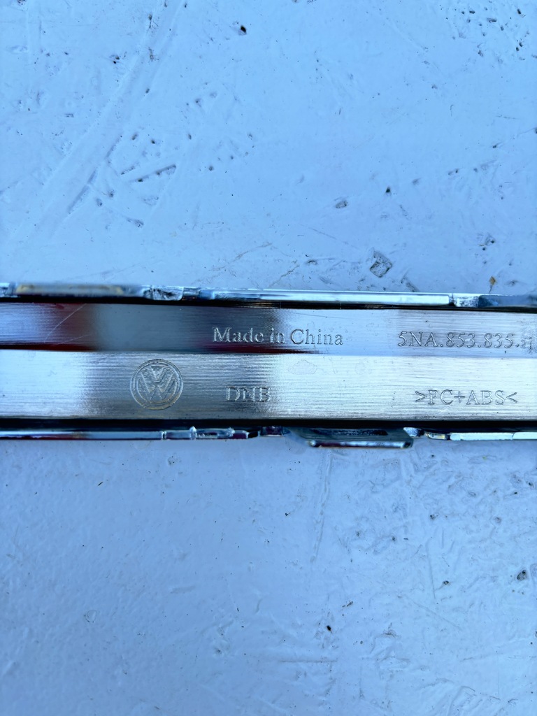 фото №9, Tiguan ii молдинг хром бампера задняя 5na853835