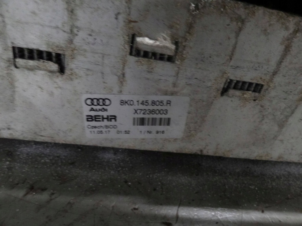 Audi a5 8t 8f 11 купе 2.0 tfsi ремінь перед з радіаторами комплект 8k0145805r Недорого