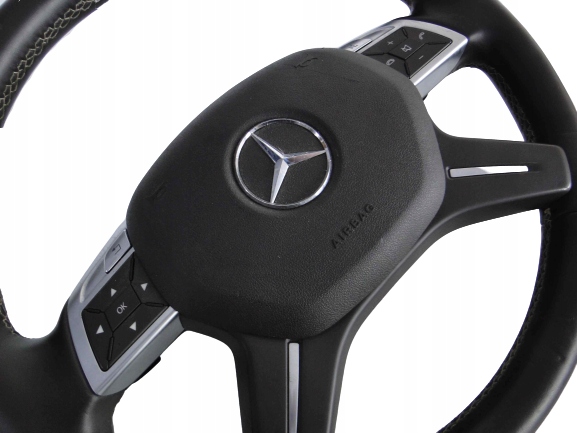 фото №1, Mercedes gl x166 166 подушка безопасности w руль коричневый