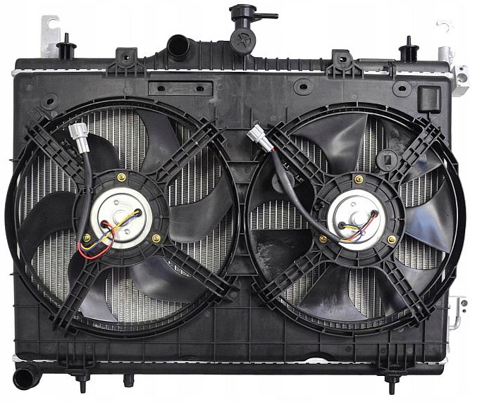 фото №1, Renault koleos 2.0 dci 06.2008 - woda + кондиціонер + вентилятор комплект