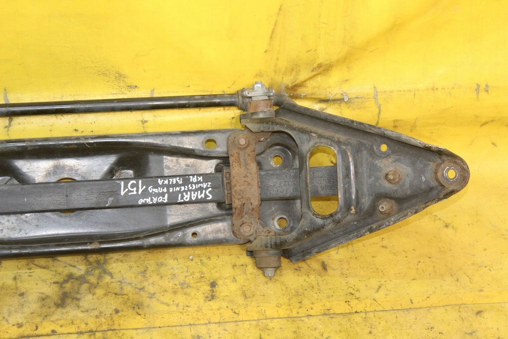 фото №7, Балка підвіска передня перед комплект smart fortwo i важіль ресора підрамник