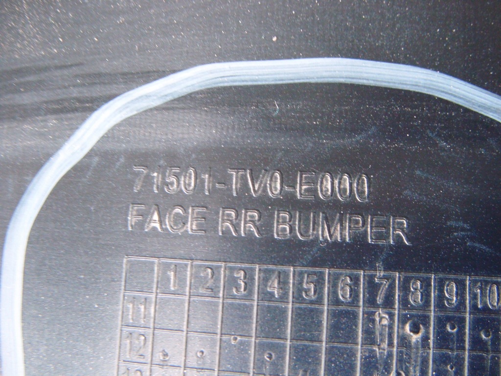 фото №8, Honda civic ix 9 hb бампер задняя 71501tv0e000