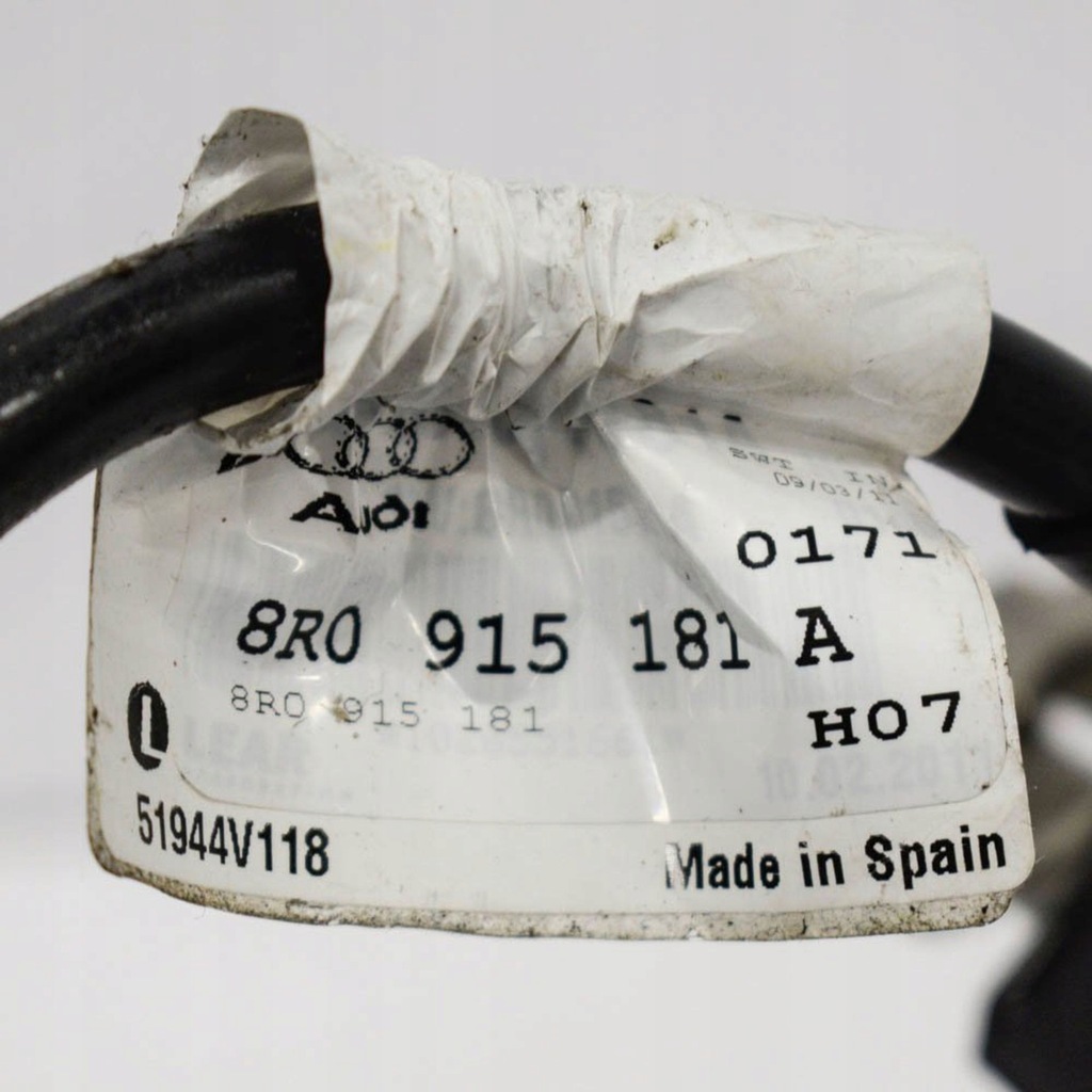 фото №6, Audi q5 sq5 2012 мінус / клема / шланг акумулятор