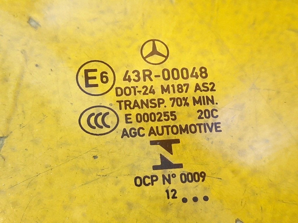 фото №4, Mercedes w246 скло кузовна задня права