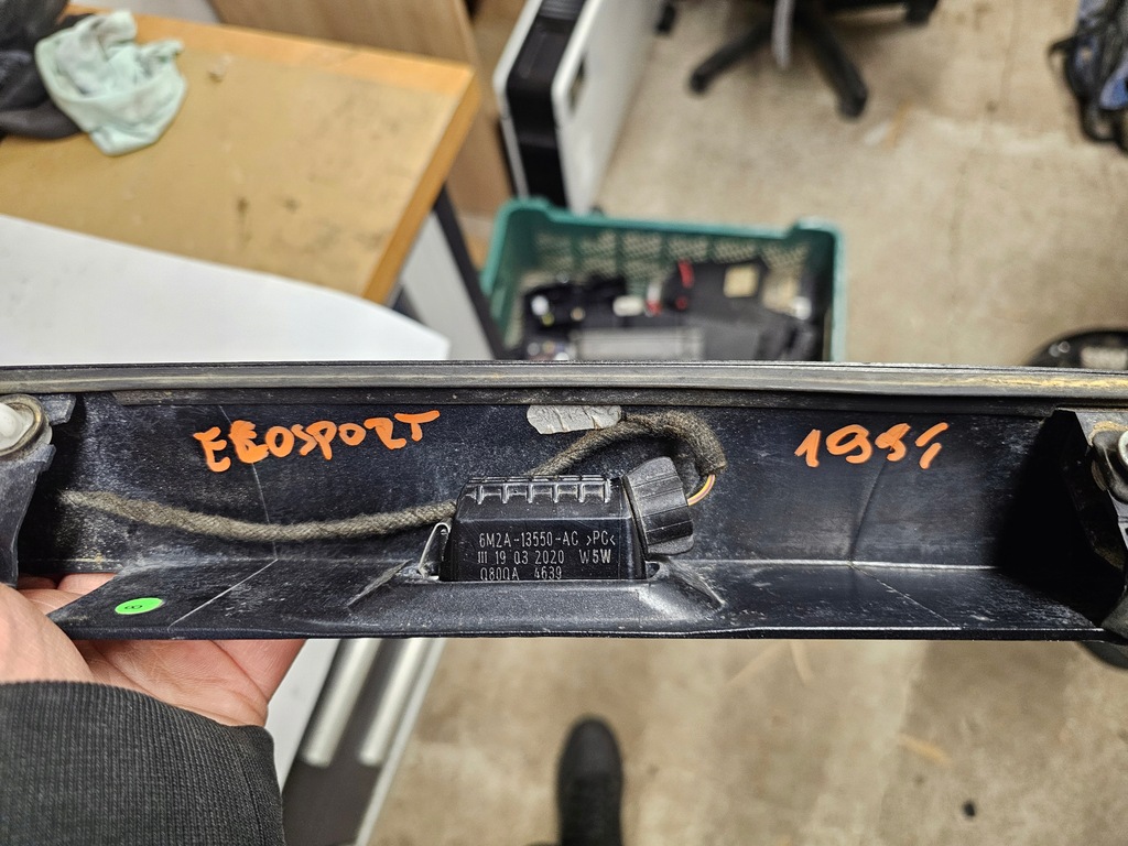 фото №15, Ford ecosport ii 18r накладка молдинг кришки задній задня pod камера gn1513552ha