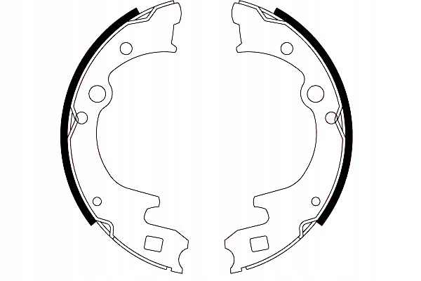 фото №2, Trw gs8428 набор колодка тормозных