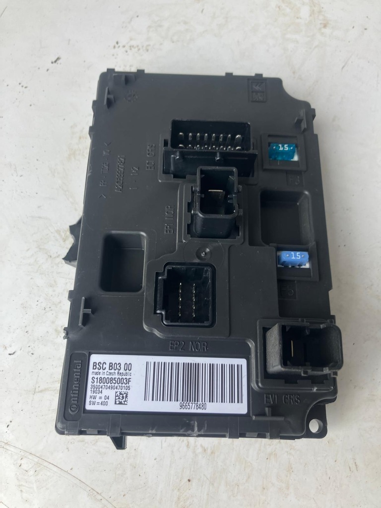 фото №1, Модуль bsc citroen c5 iii x7 s180085003f