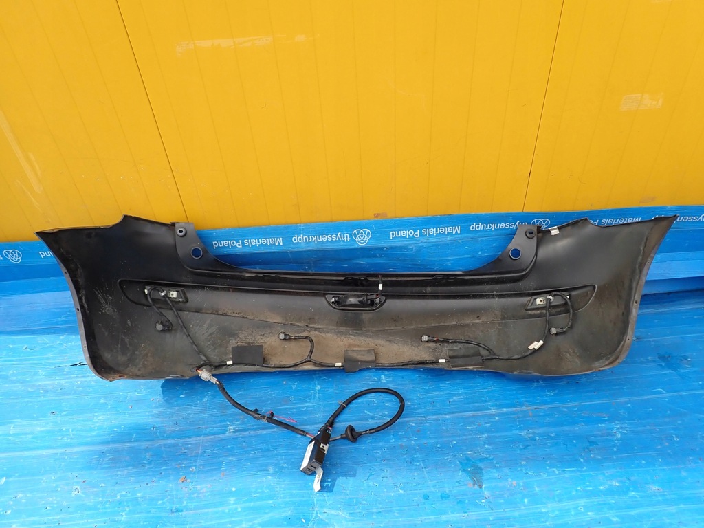 фото №13, Nissan note e11 06-12 бампер задний b52