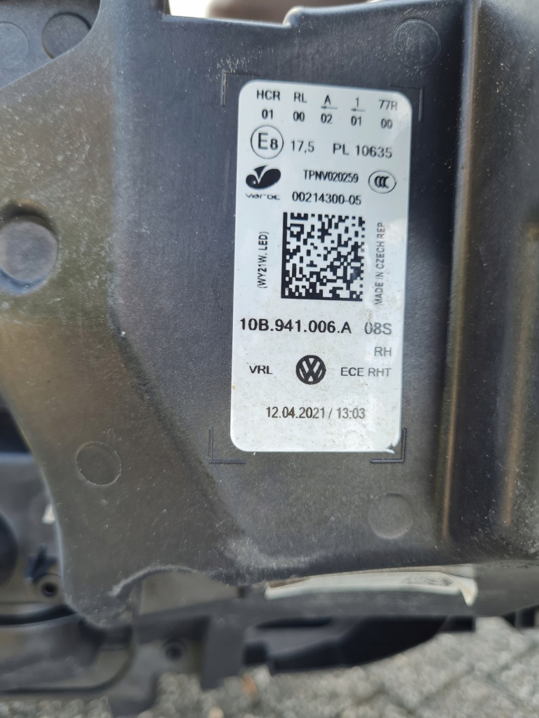 фото №14, Vw id3 id 3 full led base led eco led 10b941005a 10b941006a акція