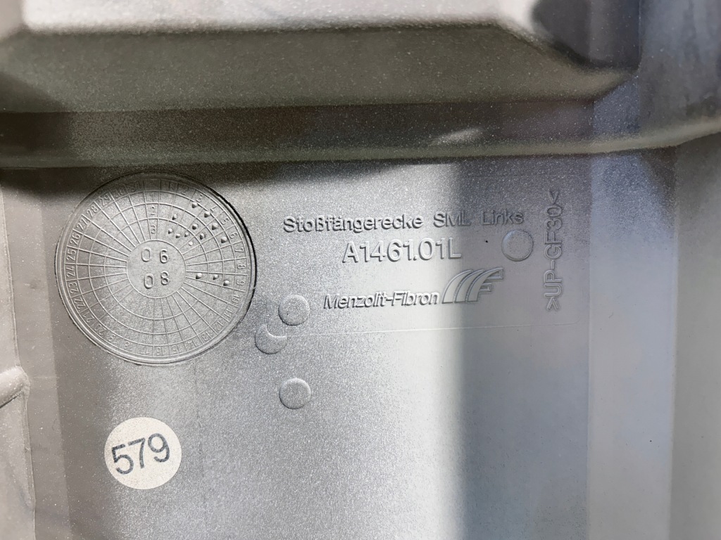 фото №14, Mercedes actros mp2 w943 бампер перед уголок левый a9438809872