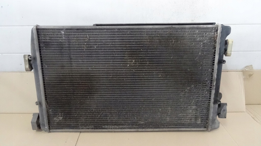 фото №1, Roomster 1.9 tdi радиатор wody вентилятор