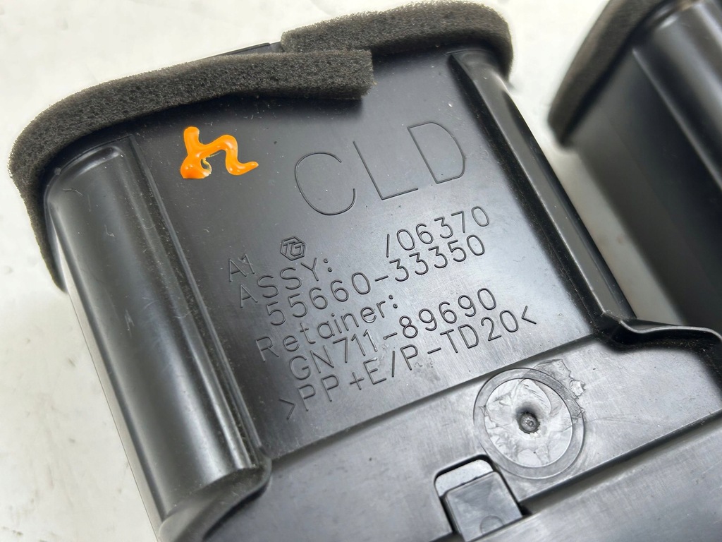 фото №5, 2022 toyota camry viii xv70 решётка обдув панели приборной панели 5566033350