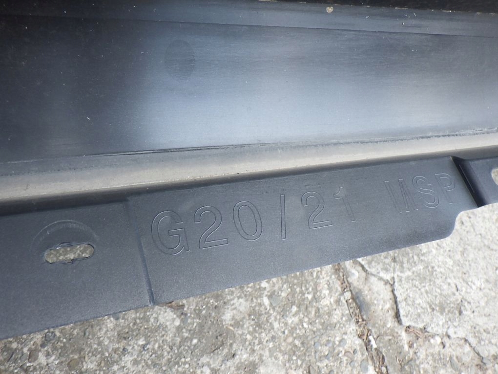 фото №7, Bmw 3 g20 g21 m набір молдинг поріг правий