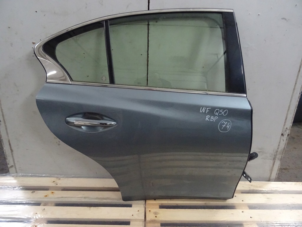 фото №1, Infiniti q50 дверь правое задние цвет rbp 2015rok серые