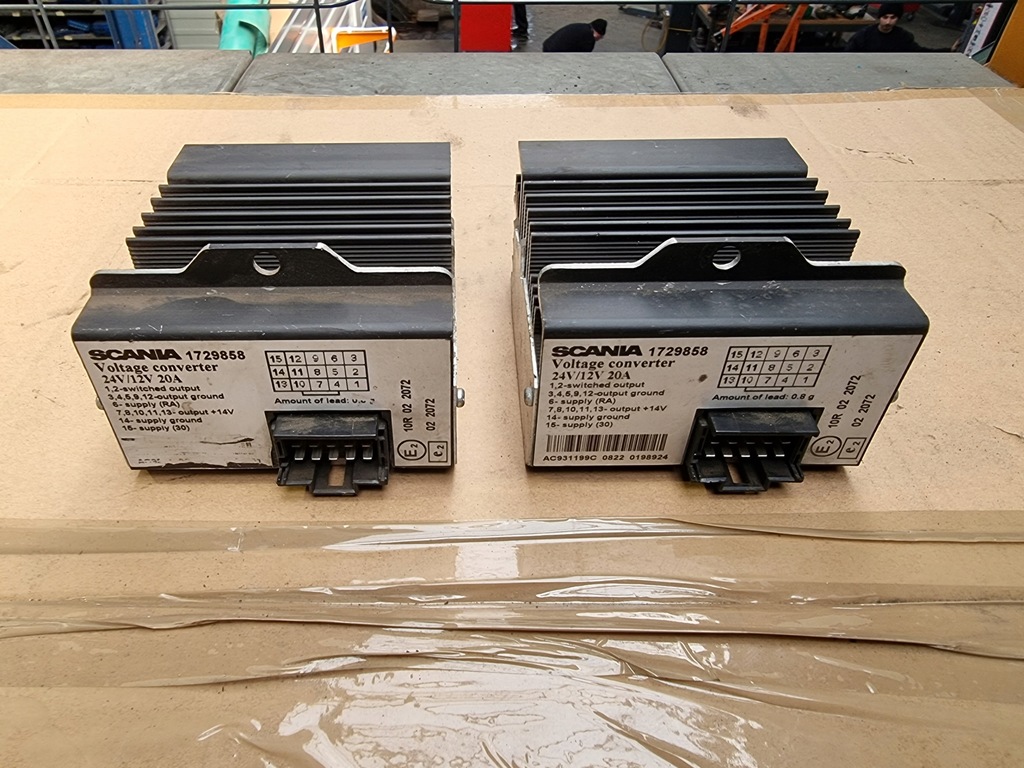фото №1, Scania r перетворювач напруги струму 1729858