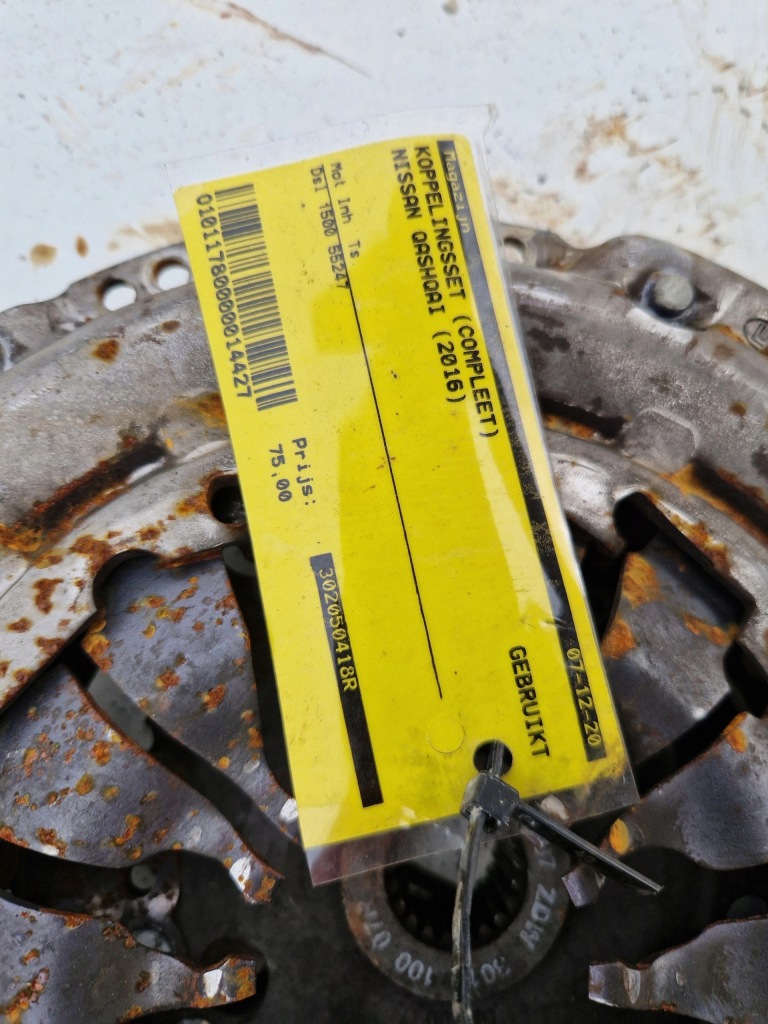 фото №3, Прижим сцепление renault captur dacia duster nissan 1.5 dci