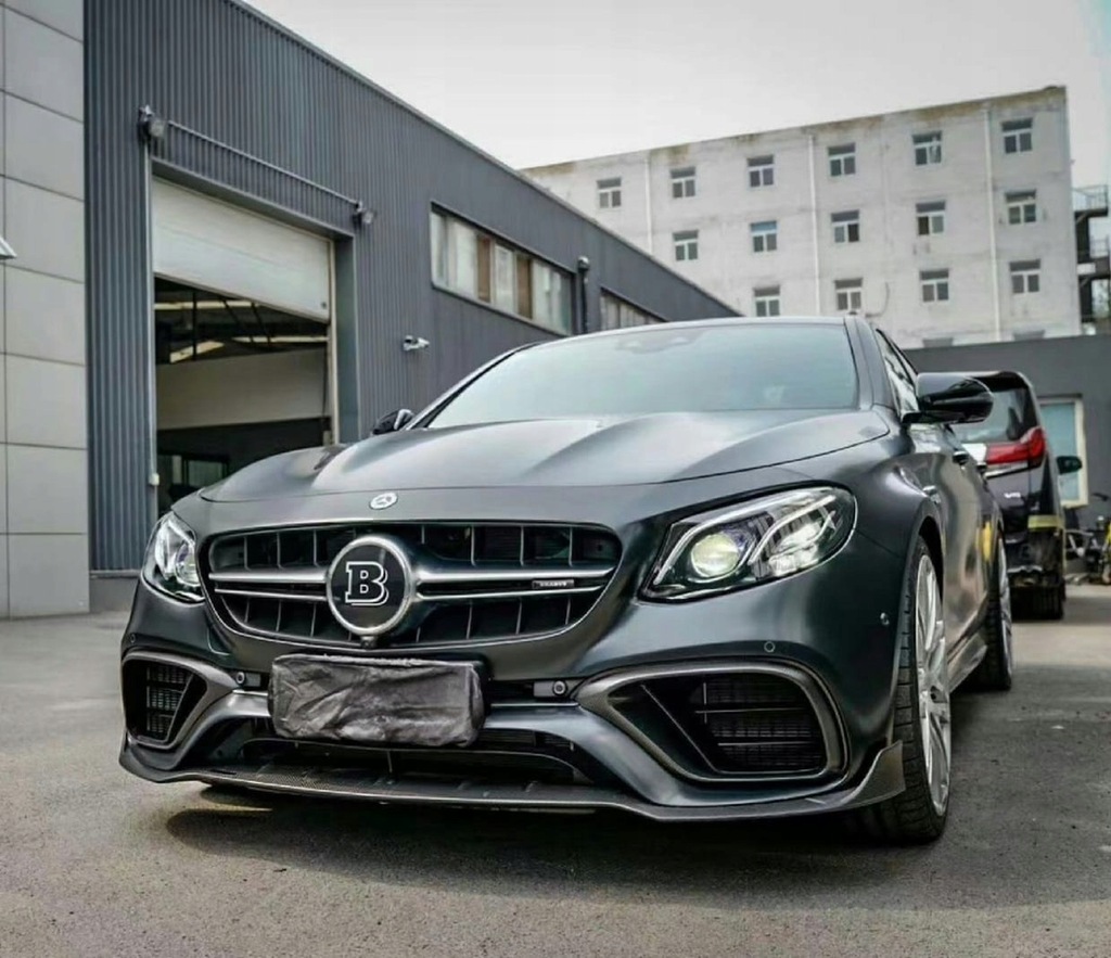 фото №10, Mercedes w213 brabus накладки карбон перед задняя спойлер
