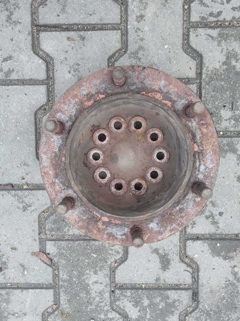 фото №1, Фланец диск колеса r17.5 перед renault midlum dxi dci 6 шпилька