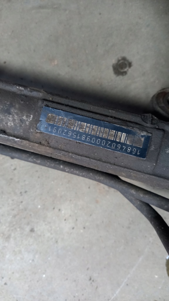 Рейка рульова a1684610601 mercedes a-klasa w168 в Україні