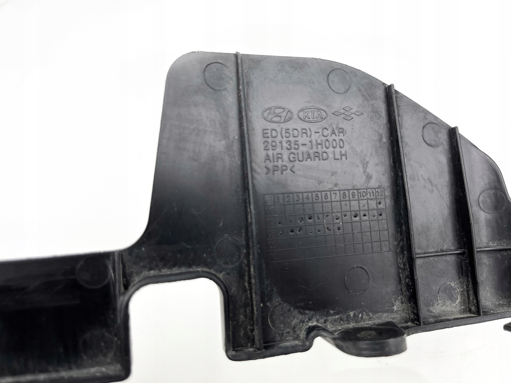фото №7, Воздуховод воздуха левая air guide lh – kia ceed i оригинальный номер 29135-1h000
