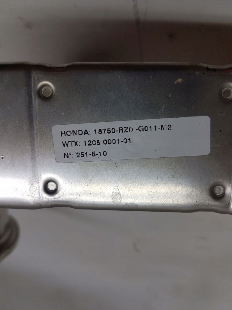 фото №6, Honda civic ix 1.6d радиатор выхлопных газов egr