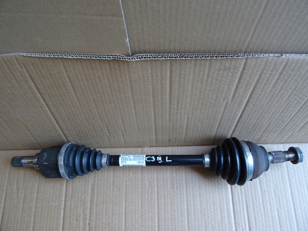 фото №1, Citroen c3 iii приводной вал левая 9806459180