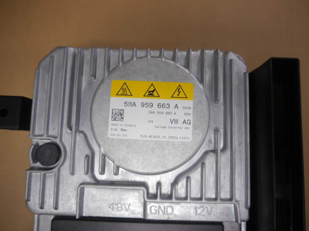 фото №3, Audi a3 8y преобразователь напряжения 5wa959663a