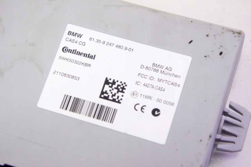 фото №4, No163 bmw x3 f25 модуль cas4 9247480