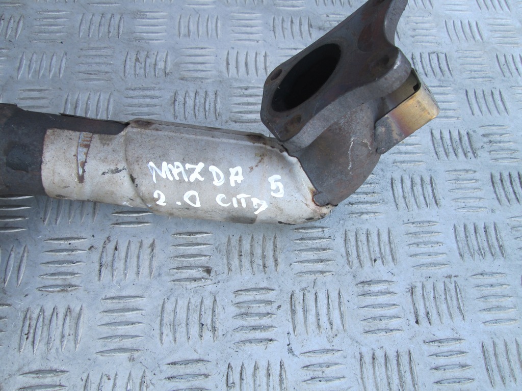 фото №2, З'єднувач труба вихлопна гасник mazda 5 v 2.0 citd