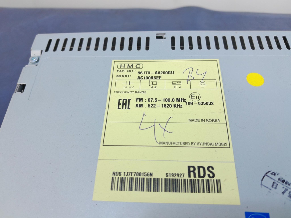 фото №5, Hyundai i30 ii lift радіо радіопрогравач cd