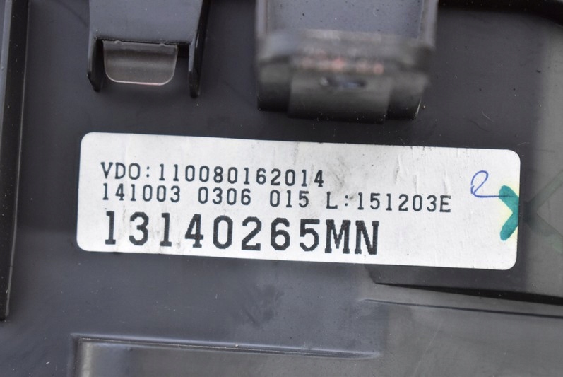 фото №9, Счетчик приборы eu 13140265mn opel meriva a 1.7 cdti 100 km 02-10