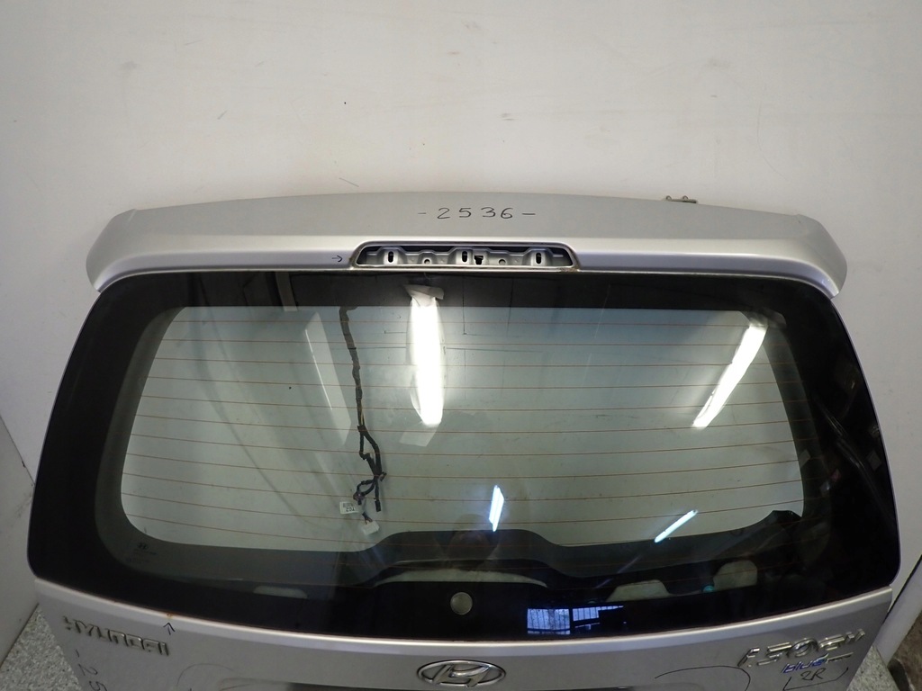 фото №8, Hyundai i30 kombi 07-12 крышка багажника багажника задняя