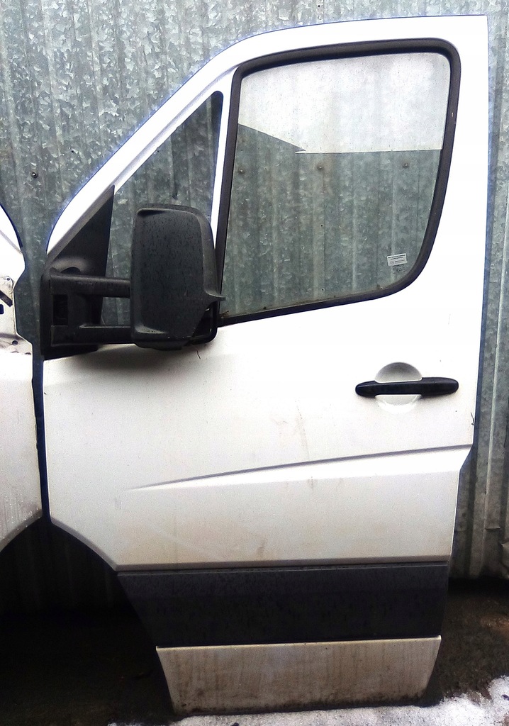 фото №1, Vw crafter mercedes sprinter w906 дверь перед передние левая белый
