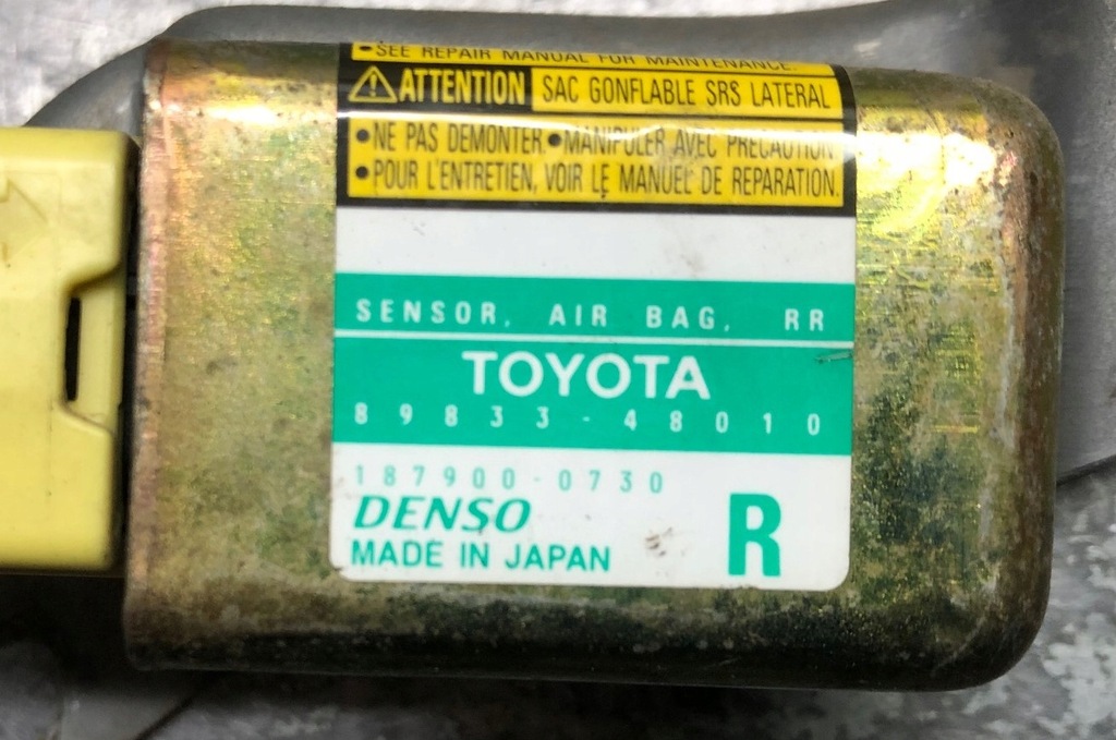 фото №3, Lexus rx ii датчик удара 89833-48010