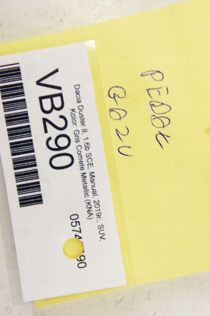 Vb290 dacia duster 2 педаль газа 180108467r Недорого