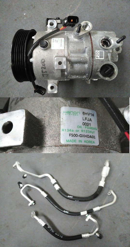 фото №1, Hyundai genesis g70 2.2crdi компресор кондиціонера