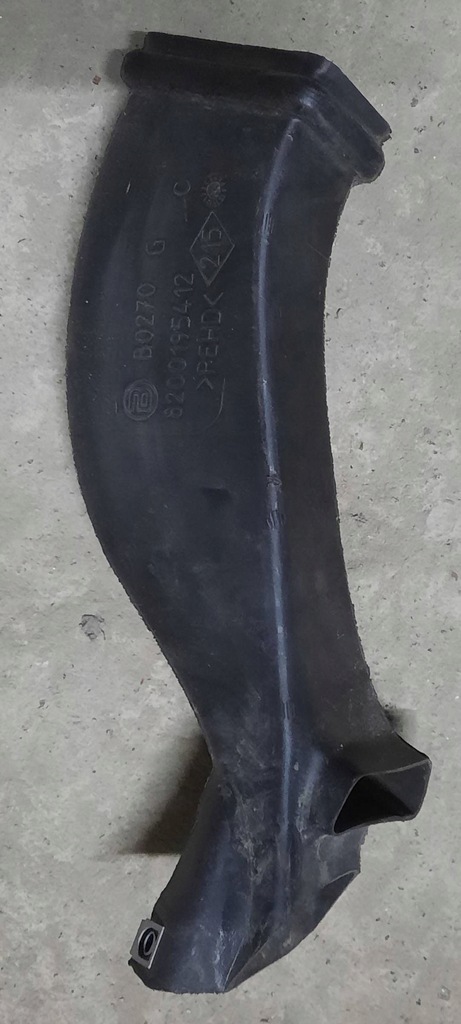 фото №1, Частина труби впуску повітря master ii 8200195412