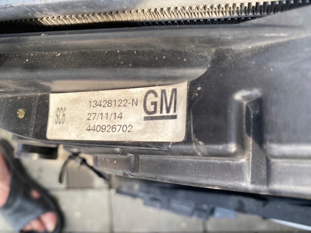 фото №11, Радіатор комплект opel corsa e 1.3 cdti 8c8441000, 8c8451000, 13428122-n