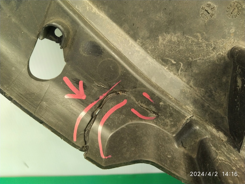 фото №4, Защита pod бампер combo e 18- 9825323580 оригинал