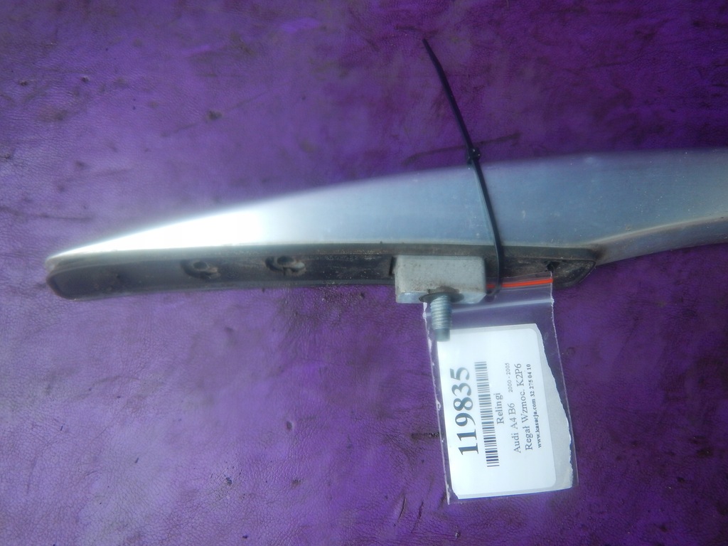 фото №7, Audi a4 b6 00- kombi рейлинги кровельные рейлинг хром