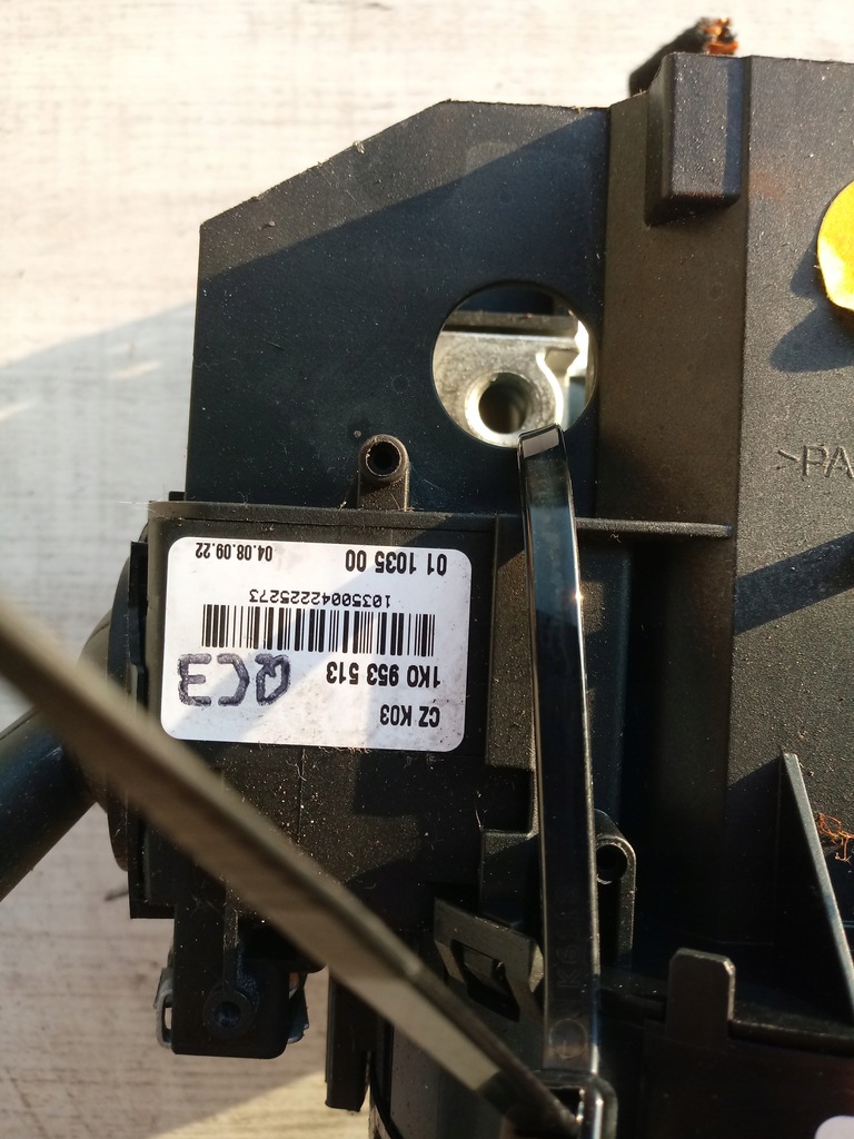 фото №6, Перемикач комбінований стрічка замок запалювання seat altea